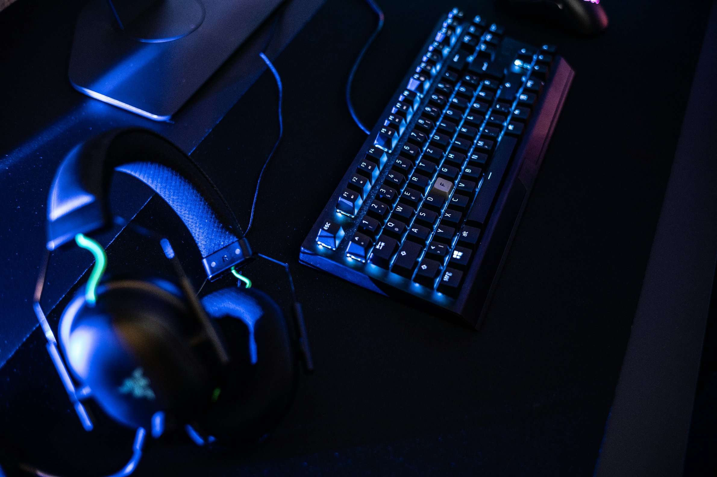 People gaming at home